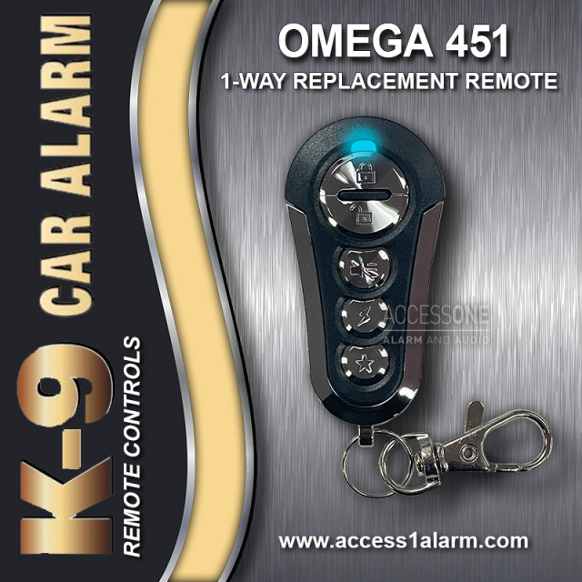 K-9 451 1-Way 5-Button Remote Control